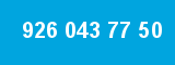 926 043 77 50